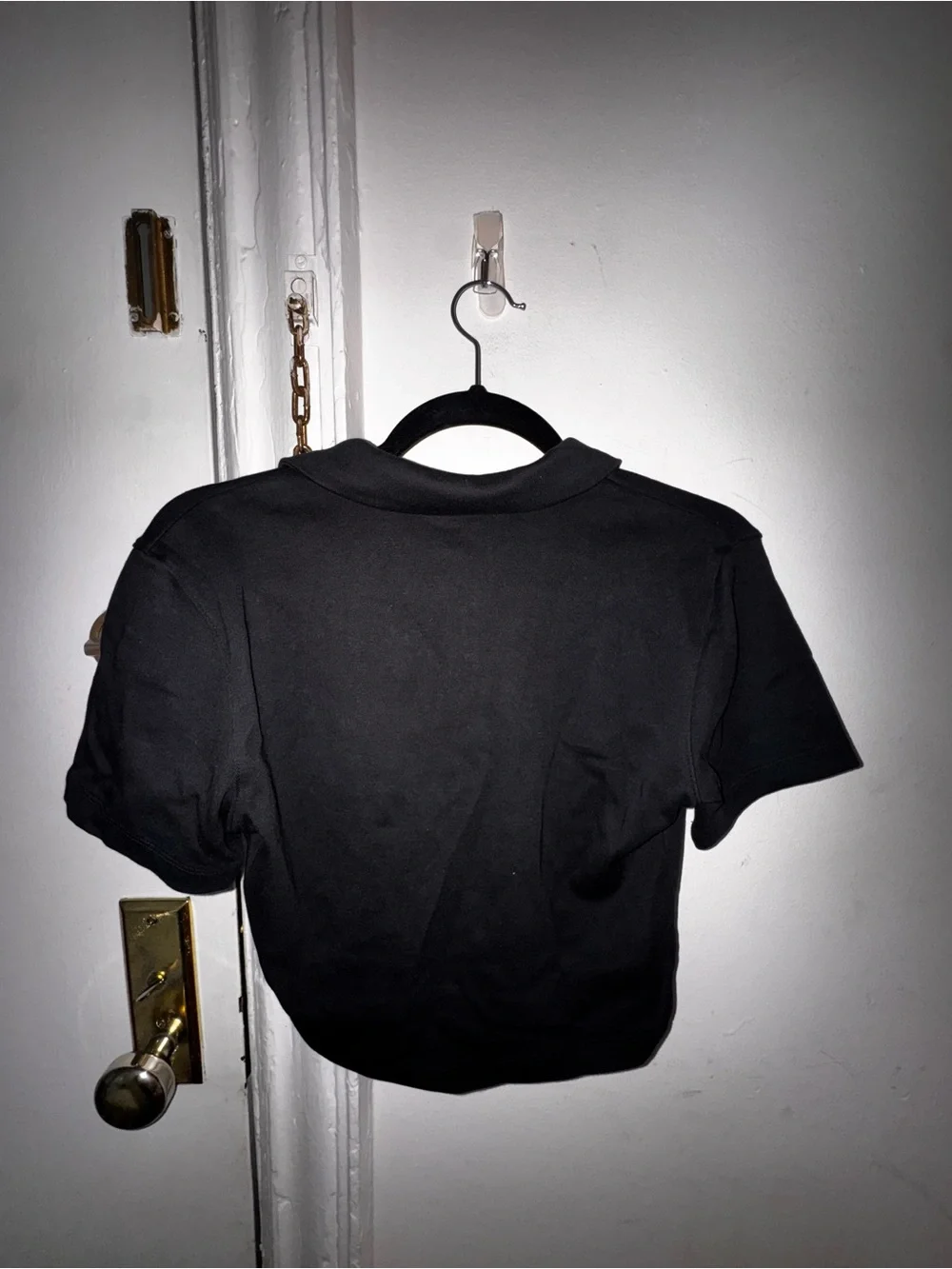 Nike cropped polo